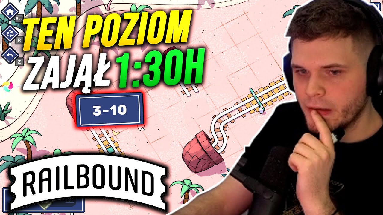 GUCIO | RAILBOUND [2] | TEN POZIOM BYŁ ZA CIĘŻKI.. | NAJLEPSZE MOMENTY STRIMA #159
