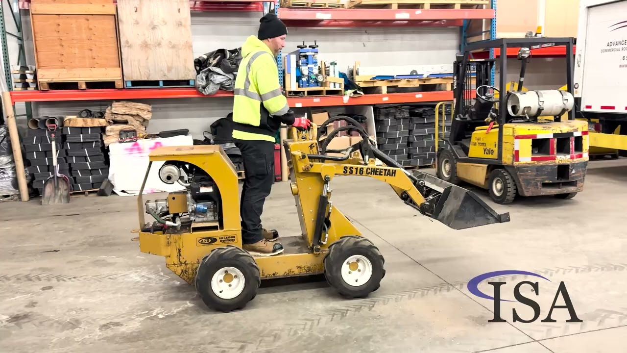 3279 - ASE Cheetah SS16 Skidsteer w/ Bucket/Forks will be sold at auction!