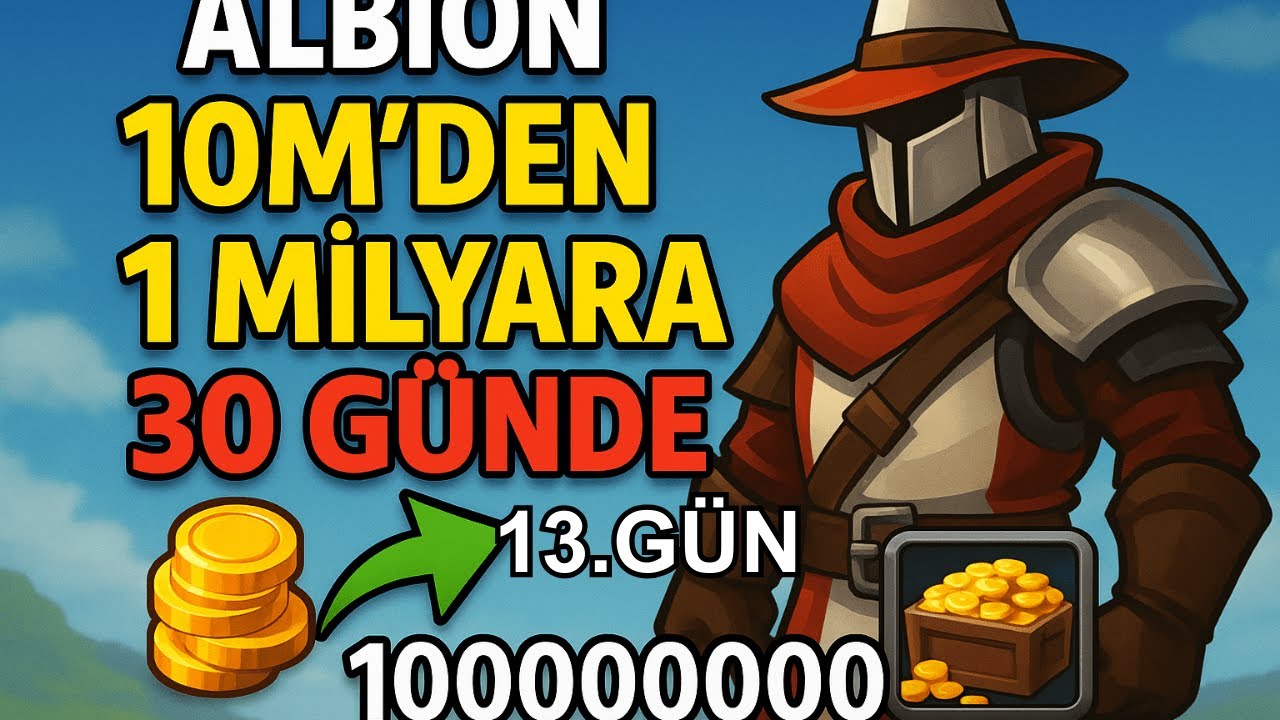 Albion Online,CHILL CRAFT-MARKET FLIP GÜN 13 (YAYIN KESIT)