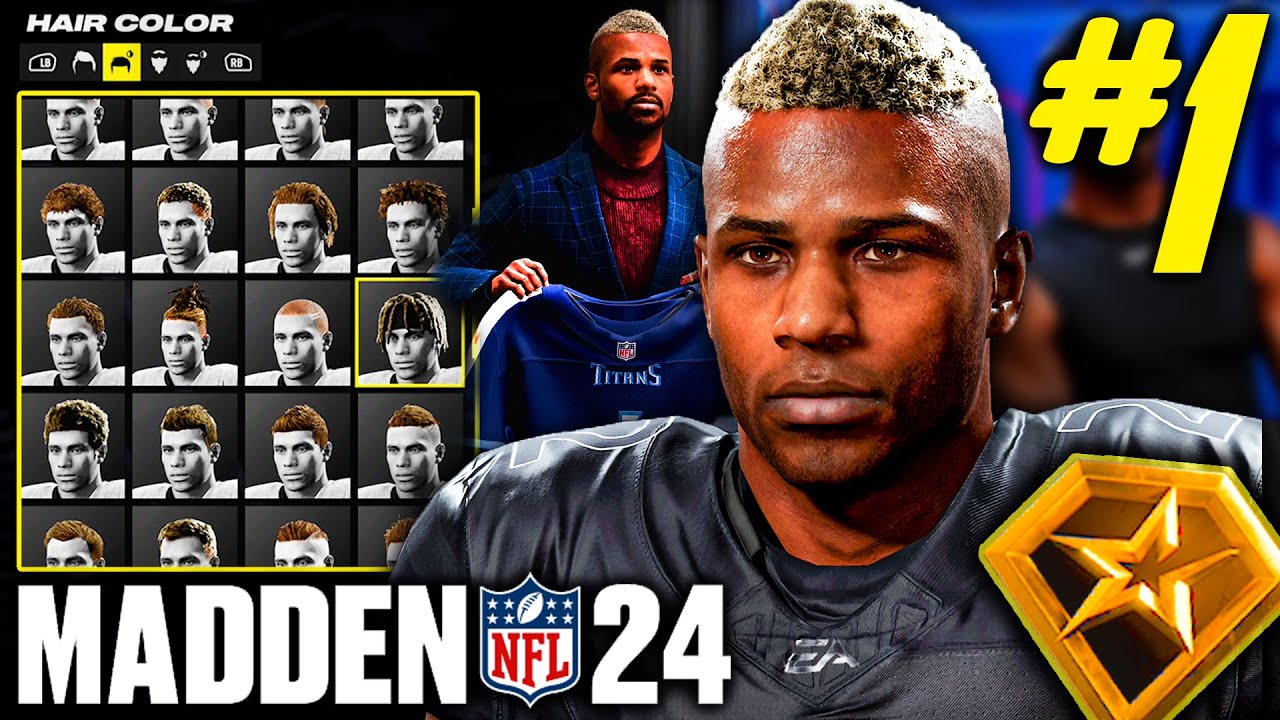 Madden 24 Superstar Mode! Episode 1 Creation, NFL Combine, and Draft!