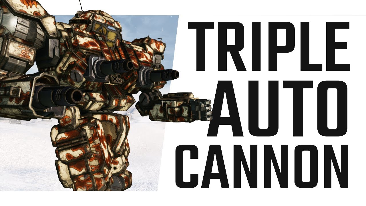 Triple Autocannon Victor Build - Mechwarrior Online The Daily Dose #957