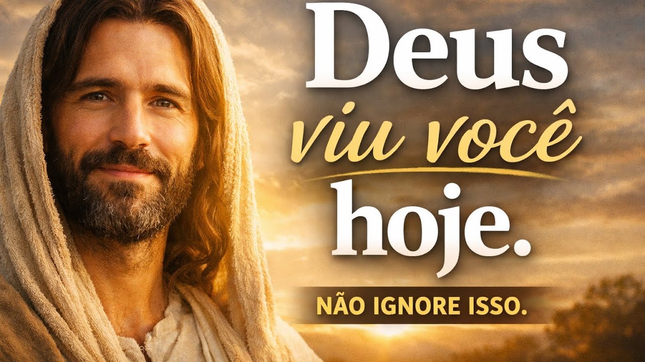 PARE. Deus não te trouxe até aqui por acaso