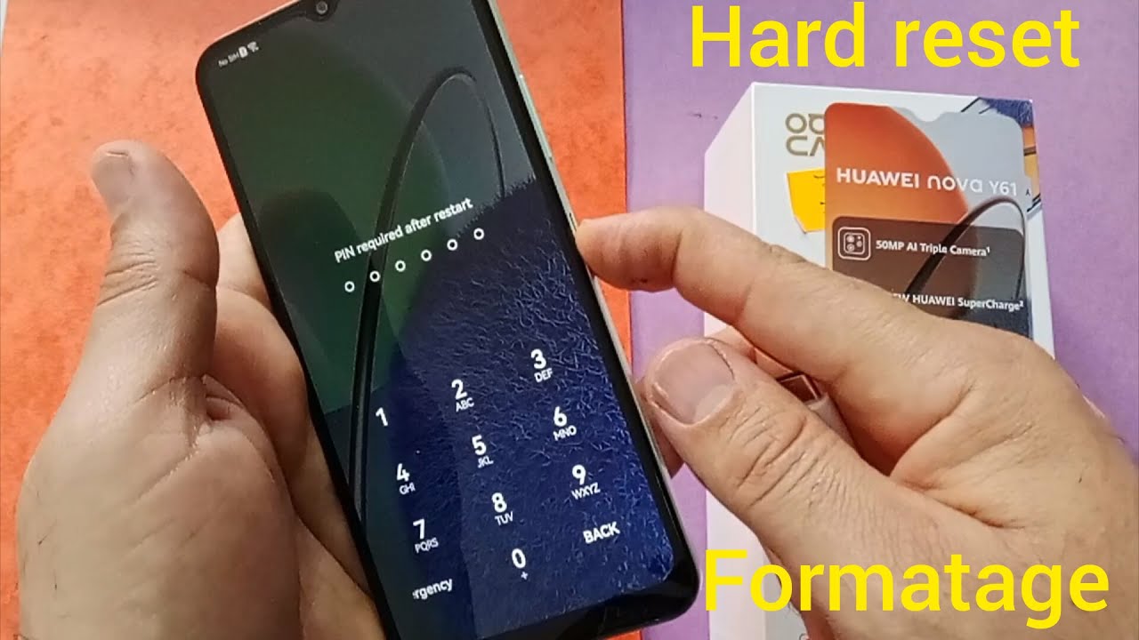 كيفية عمل فورمات لهاتف هواوي nova y61,Huawei Y61 Hard Reset | Huawei nova Y61 Password Pattern
