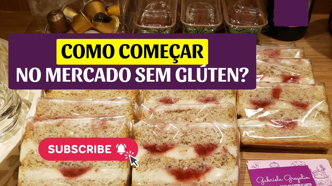 Como começar do ZERO no mercado de produtos saudáveis, sem glúten e leite