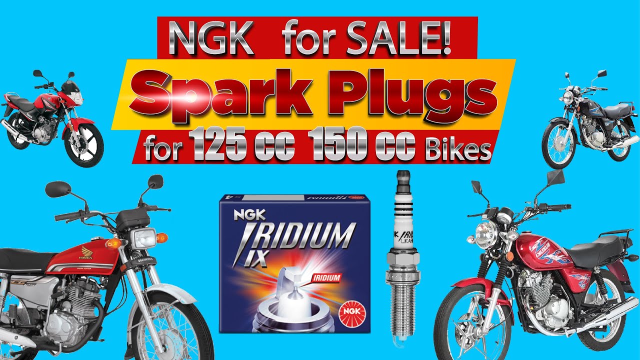 BEST Spark Plug for Honda CG 125 CB Yamaha 125F YBR 125 Suzuki gs 150SE Suzuki GR150 Honda CB 150F