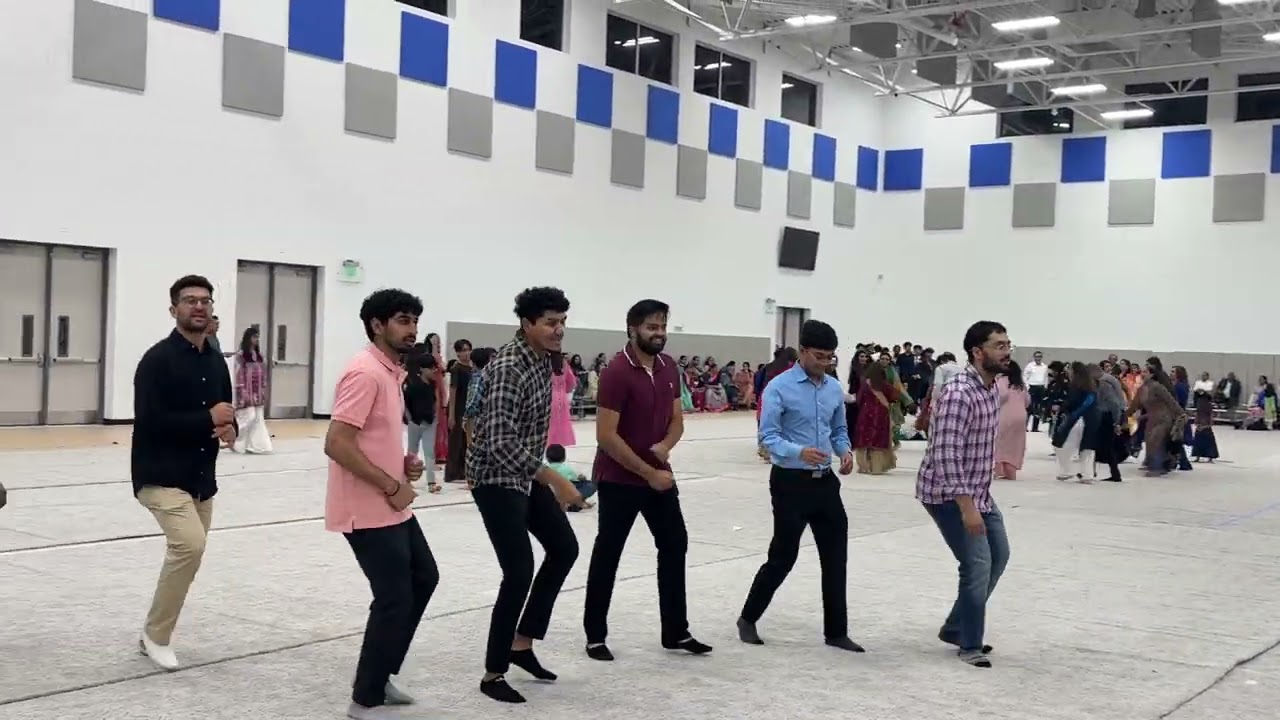 #SeniornYoungsterEnjoyingGarba