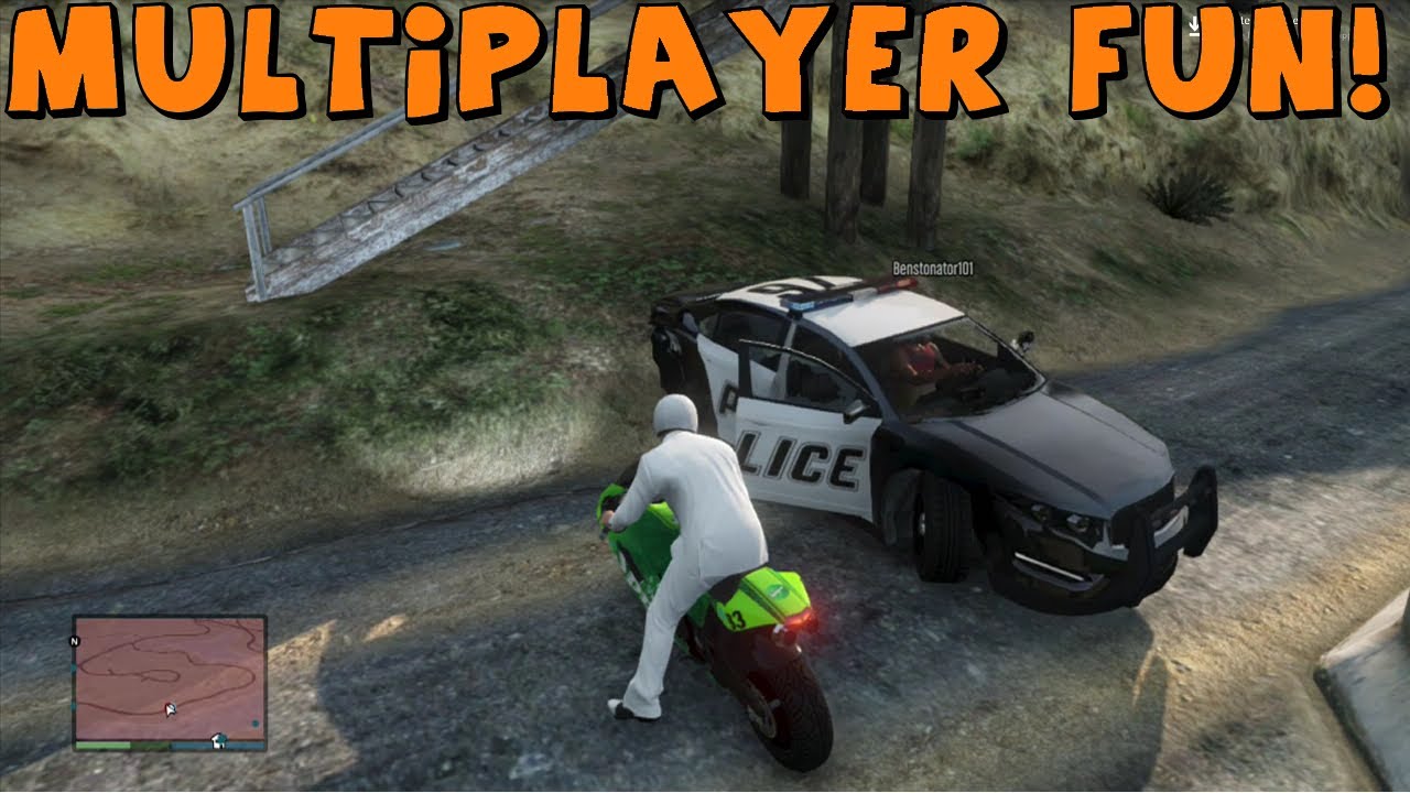 GTA 5 | The Flying, Flaming Crossfire! | Multiplayer Fun, Glitches And Funny Moments