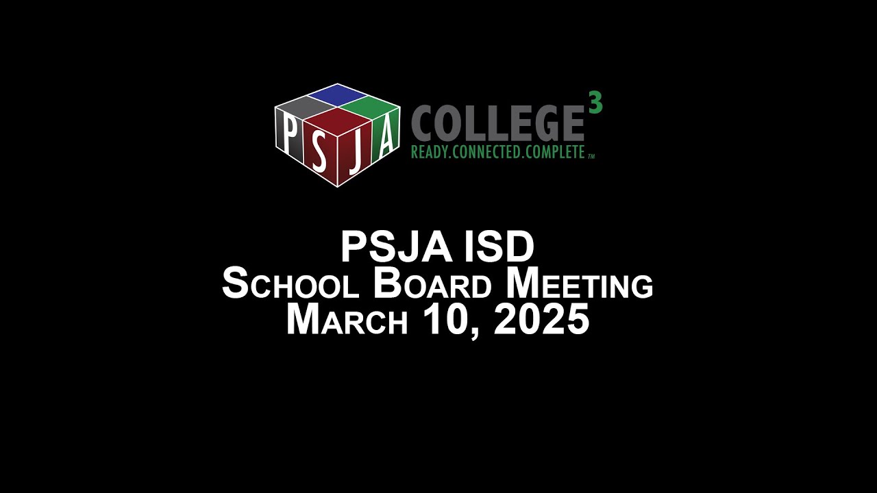 School Board Meeting: March 10, 2025