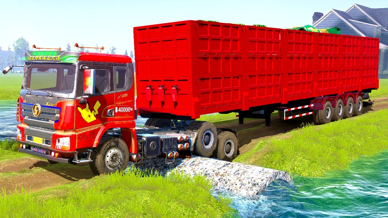 Truck Stuck in Mud? The Ultimate Heavy Haul Rescue | SnowRunner Gameplay