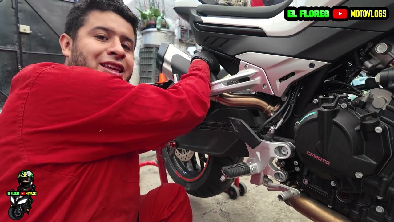 🔥CF Moto - NK 800 - Instalación De Full System 😱 Suena Brutal 😱