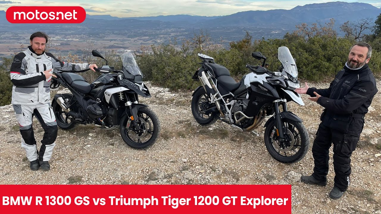 🥇 Comparativa BMW R1300 GS 🆚 Triumph Tiger 1200 GT Explorer / Maxi Trail / Review motos.net