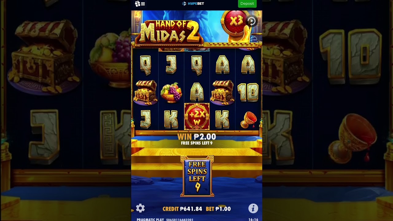 Huge win on Hand of Midas 2 - (Pragmatic Play) | 
