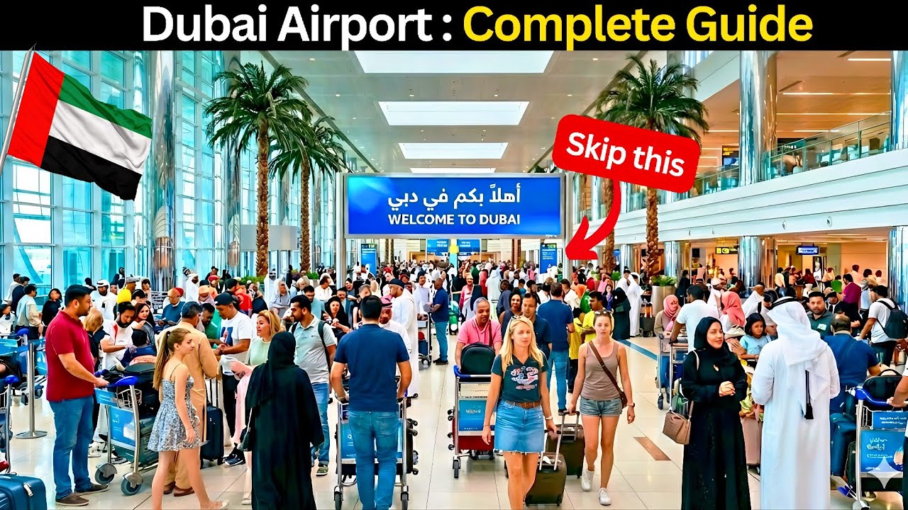 Dubai International Airport DXB❗Arrival Complete Guide, Transit, Immigration and Duty-Free Shops
