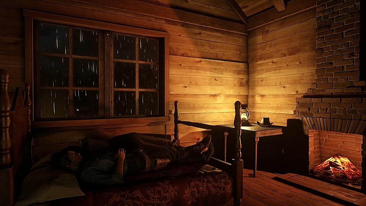 Eliza And Arthur Share A Warm Bed During The Storm | RDR2 ASMR