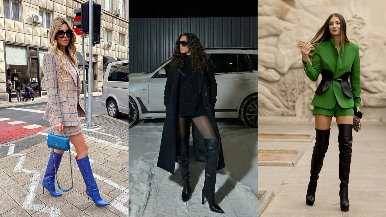 Timeless Charm: Luxury Long Leather Boots