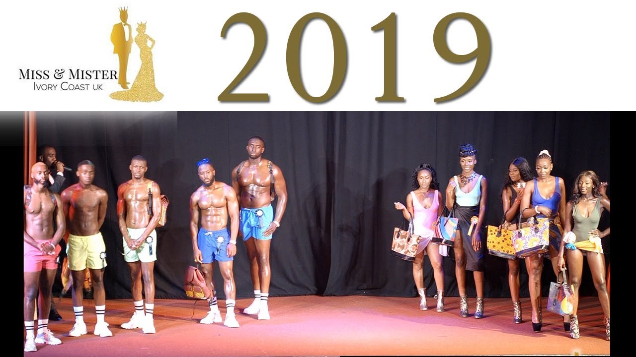 Miss & Mister Ivory Coast UK 2019 - Swimwear Round