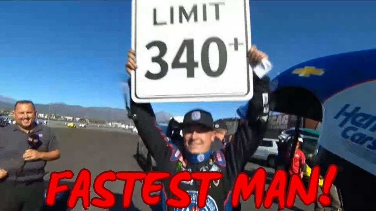 The Prock Family Celebrate The Fastest Run In NHRA!