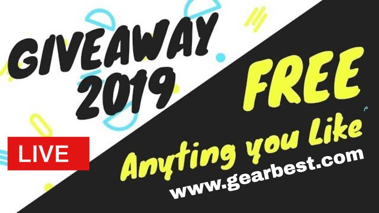 Giveaway 2019 | www.gearbest.com