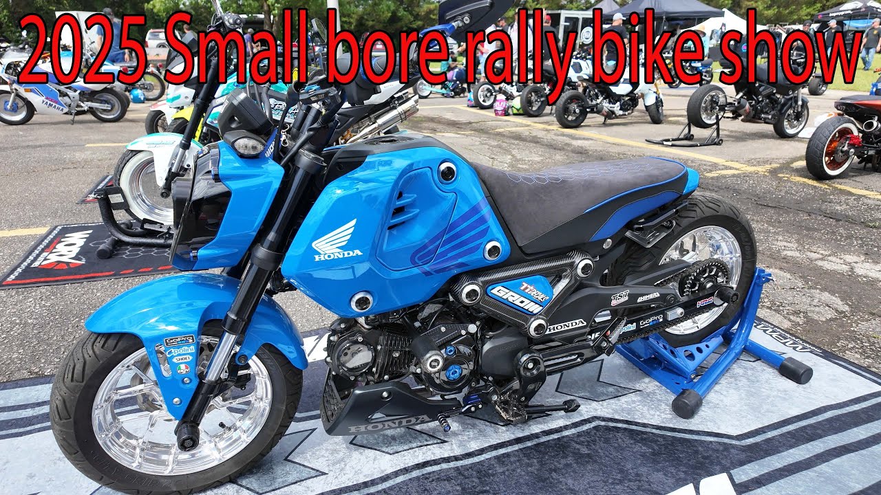 2025 Small bore rally bike show walkaround