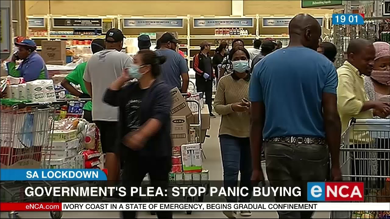Stop panic buying | Lockdown