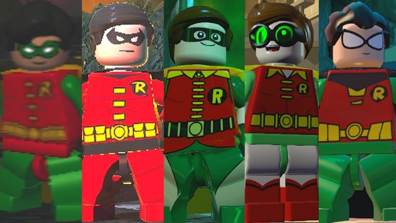 ВСЕ Робинские костюмы в видеоиграх Lego (2008 - 2017)