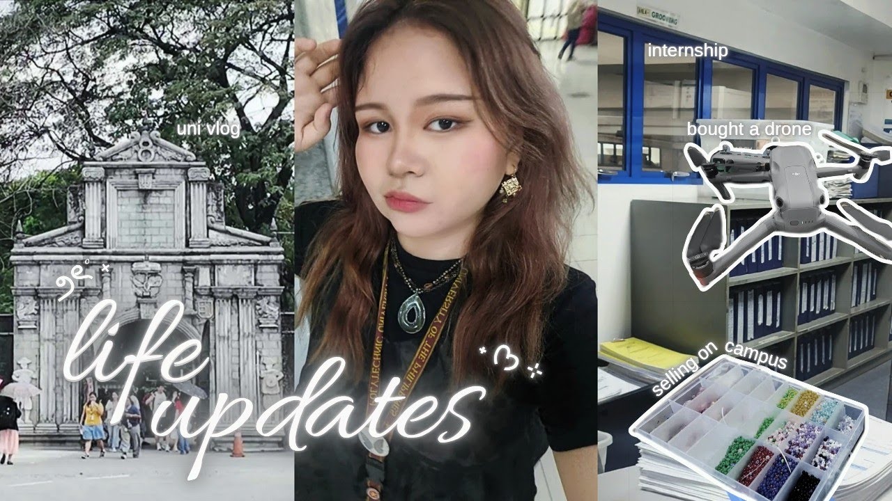 life updates ˚୨୧⋆｡˚⋆ junior year, buying a drone, selling on campus, internship | Kylie Mislang