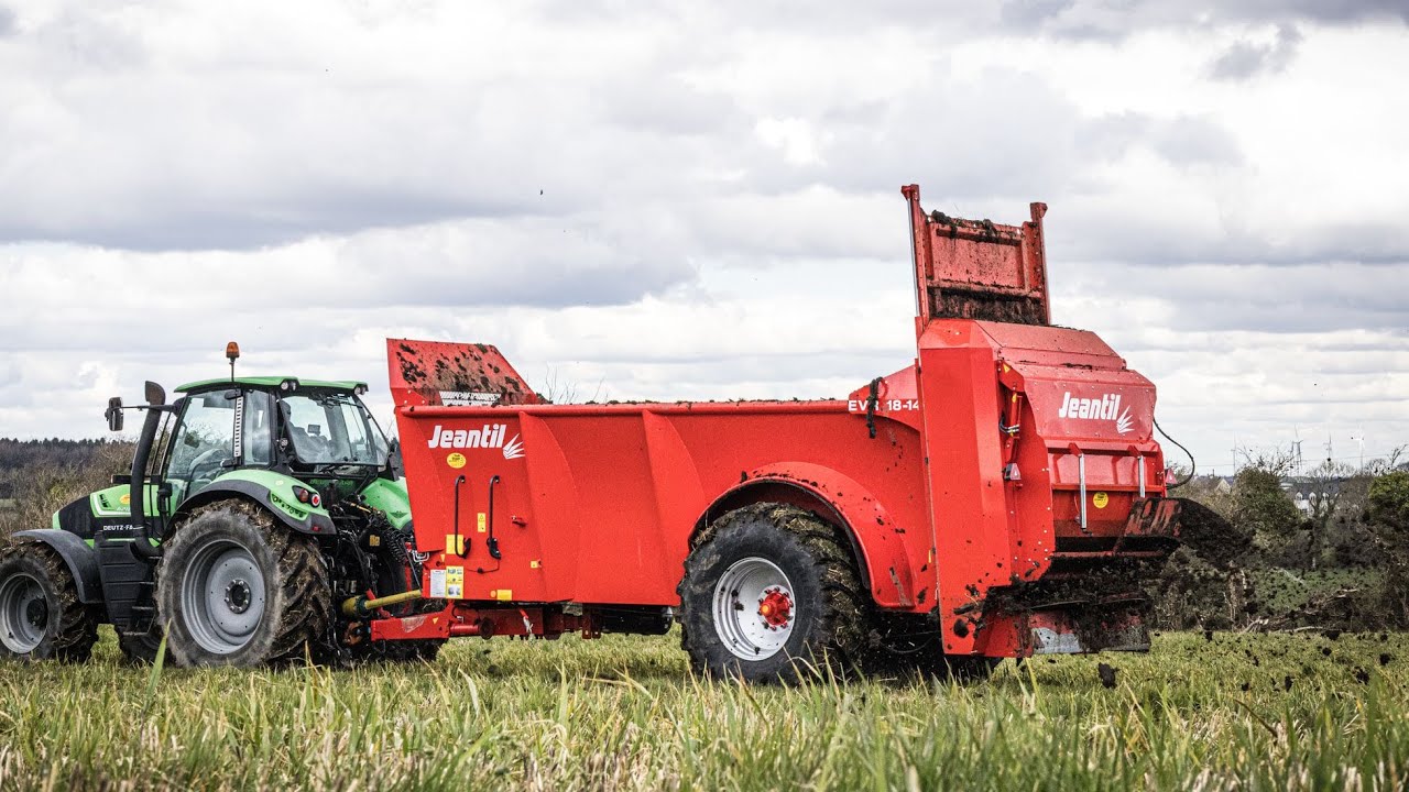 Jeantil EVR 18-14 EPAN 6 Dung Spreader