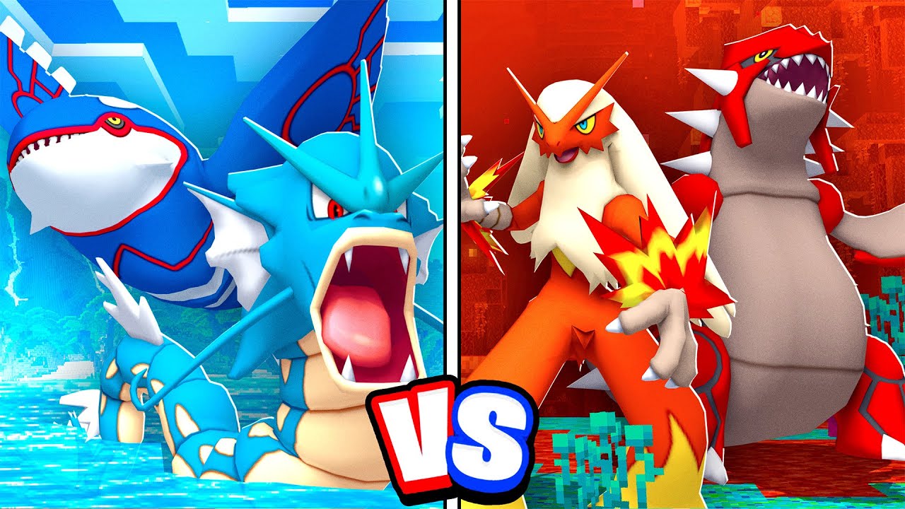 RED vs BLUE Random Starter Pokemon!