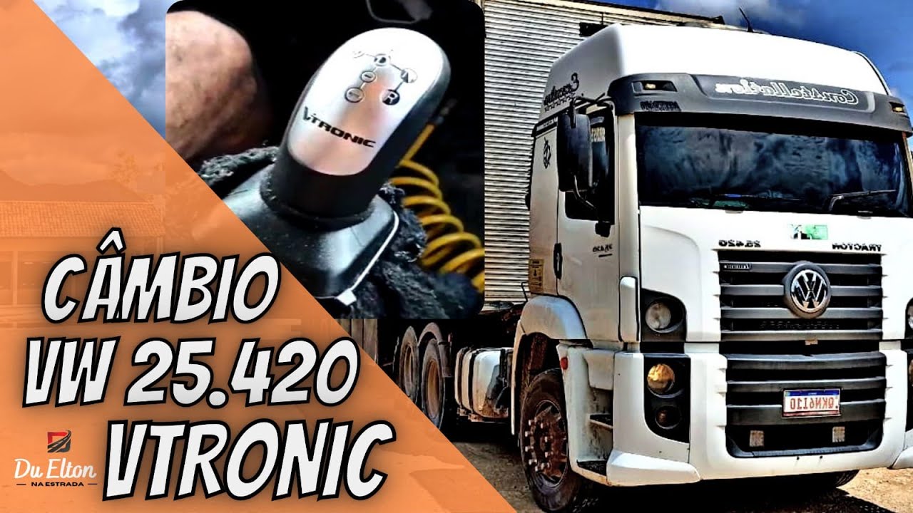 🛑  Câmbio VTRONIC Semiautomático do VW Constellation 25 420