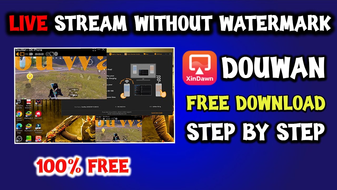 Best Screen Mirroring software ios/android Douwan 🔥Douwan No Watermark | How To Download Douwan Free