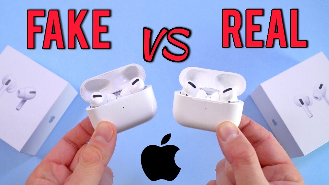 Подделка против настоящих Apple AirPods Pro — будьте бдительны, покупатели! Клон 1:1