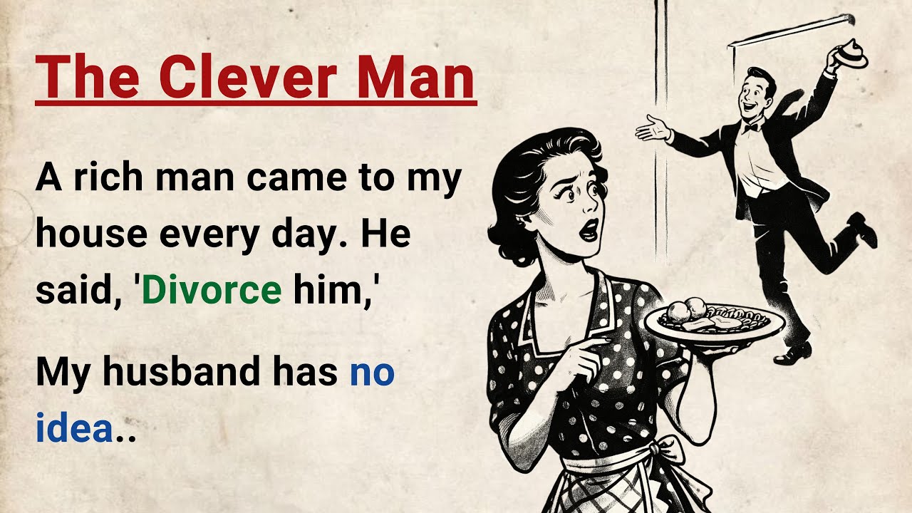 Learn English through Stories Level 3 ⭐ The Clever Man - Improve your English | English Audio Story