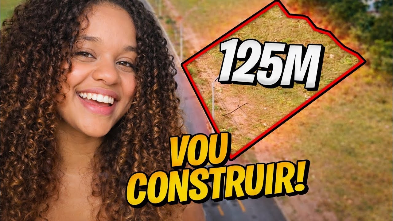 COMPREI UM TERRENO E VOU CONSTRUIR | PRIMEIRO VÍDEO DO CANAL 