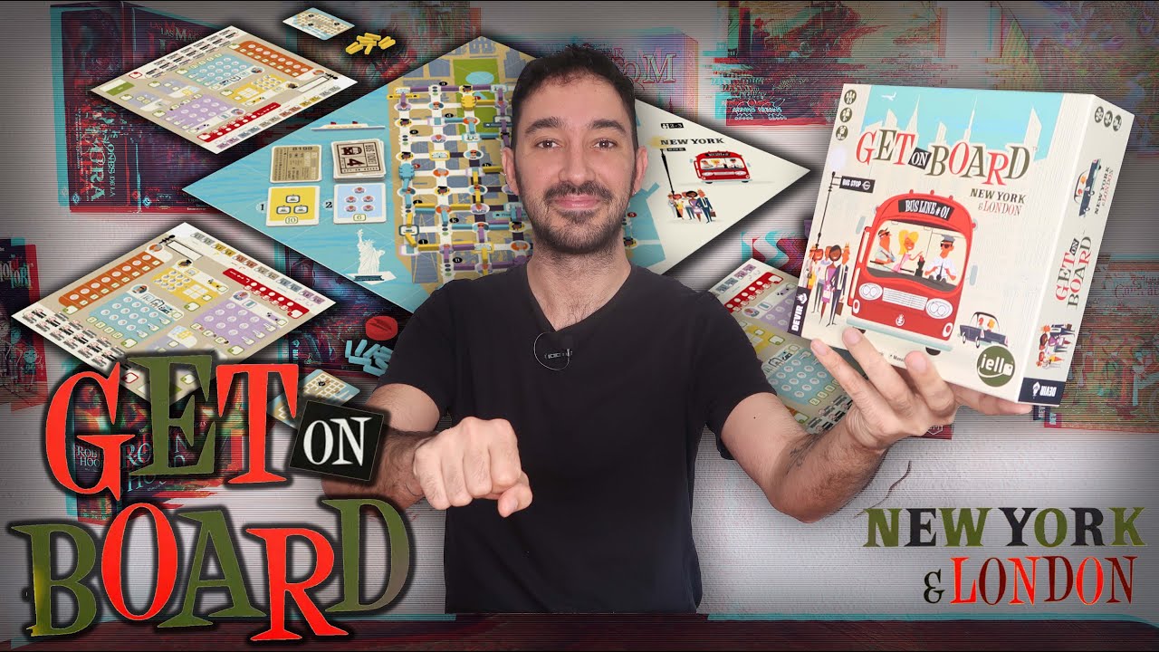 GET ON BOARD: NEW YORK & LONDON | c&oacute;mo se juega 🚏