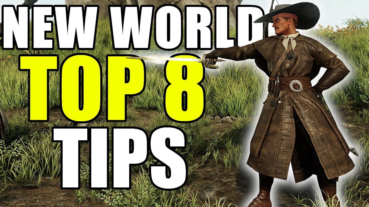 NEW WORLD MMO - Top 8 Tips I Wish I Knew BEFORE PLAYING!