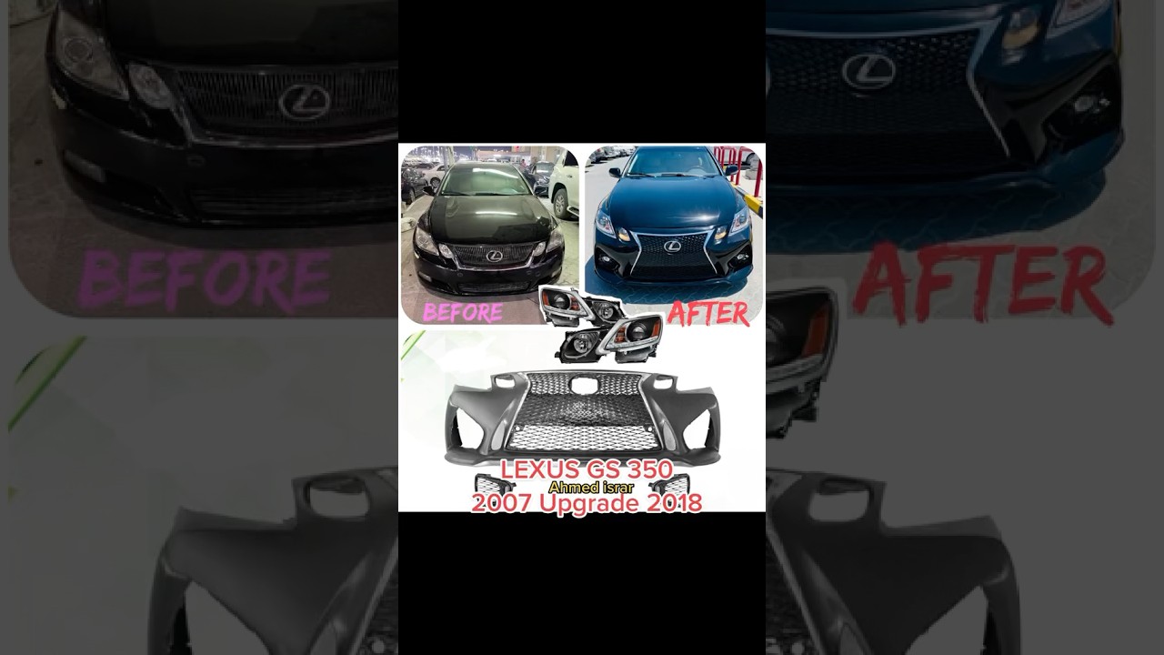 Lexus GS 300 Lexus gs 2007 upgrade 2019 style  #automobile #lexury #cars #facelifts
