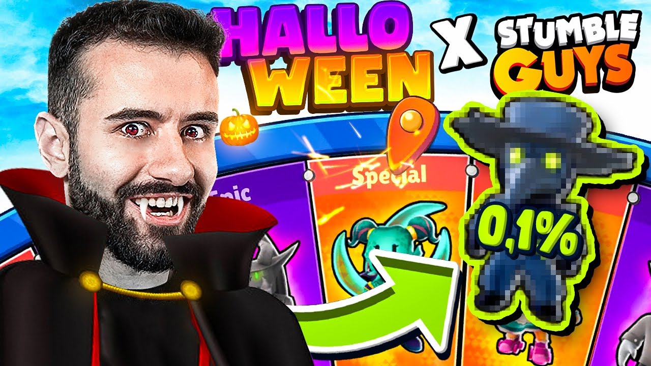 ΕΤΥΧΑ ΣΠΑΝΙΑ HALLOWEEN SKINS ΣΤΟ STUMBLE GUYS! *SPECIAL*