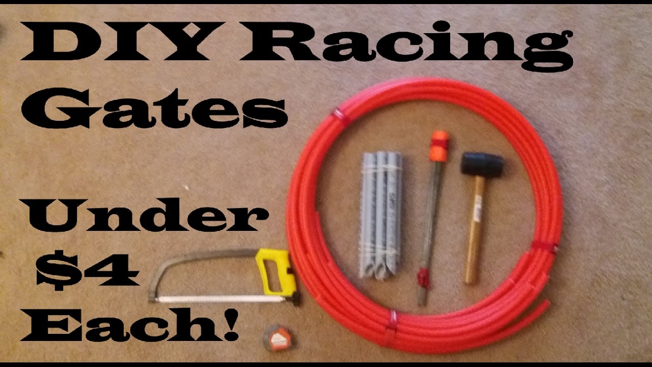 DIY Racing Gates Under $4 Each!