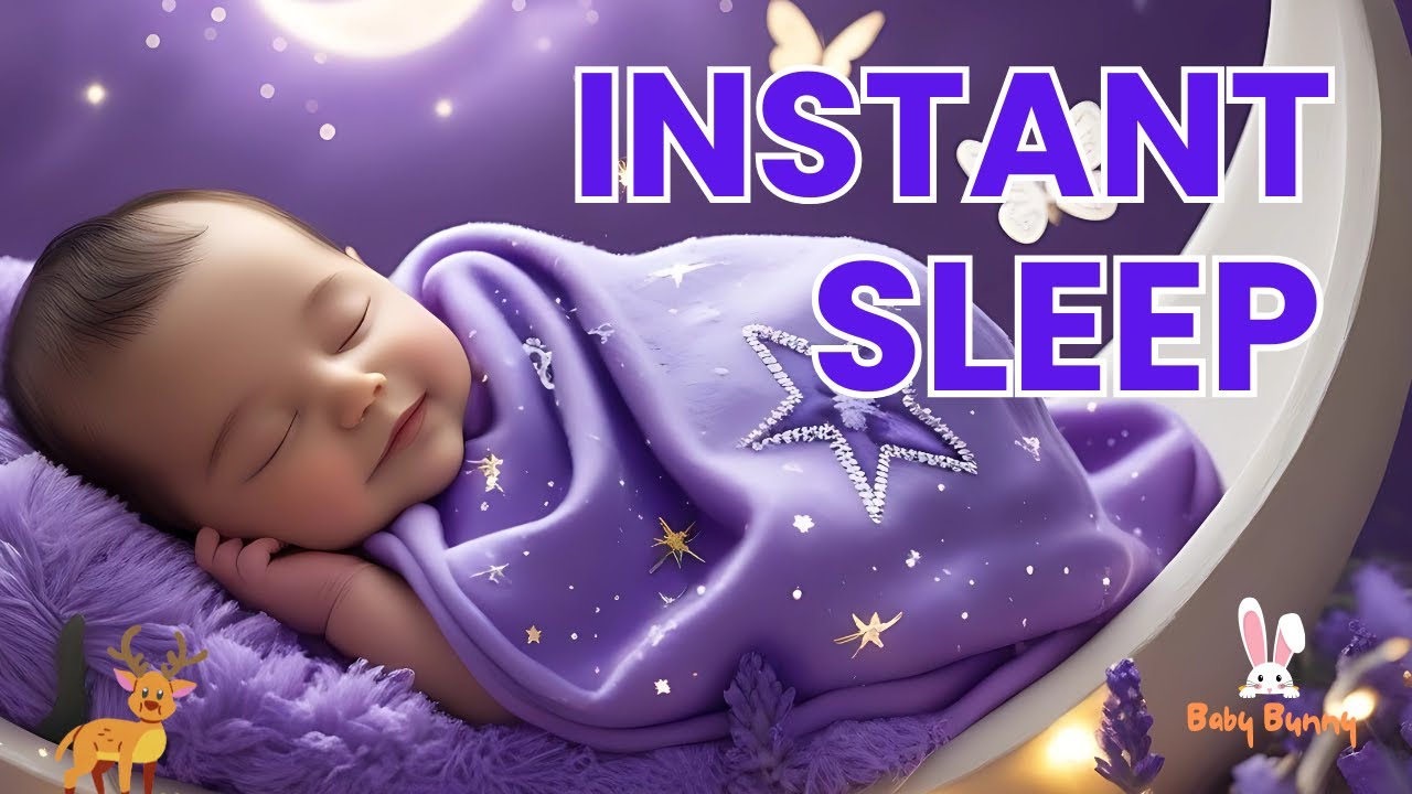 Sleep Instantly Within 3 Minutes | Sleep Music for Babies ♫ Mozart Brahms Lullaby♥