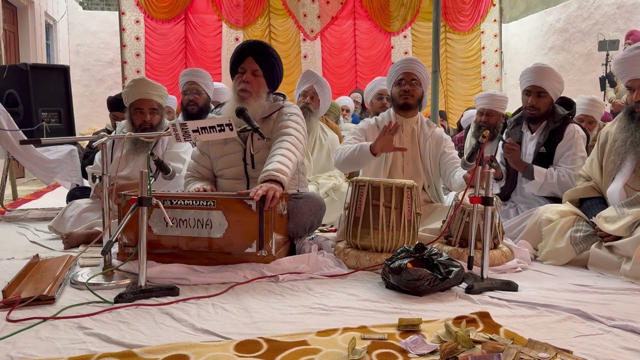 Kirtan Samagam 12/1/26 Janam Asthaan Sri Hazoor Baba Mihan Singh Ji, village Siahar Sahib,Ludhiana. 
