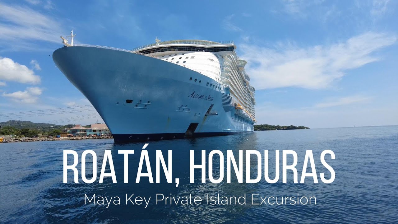 Walking Maya Key Private Island in Roatán, Honduras - Royal Caribbean Excursion (October 11,2023)