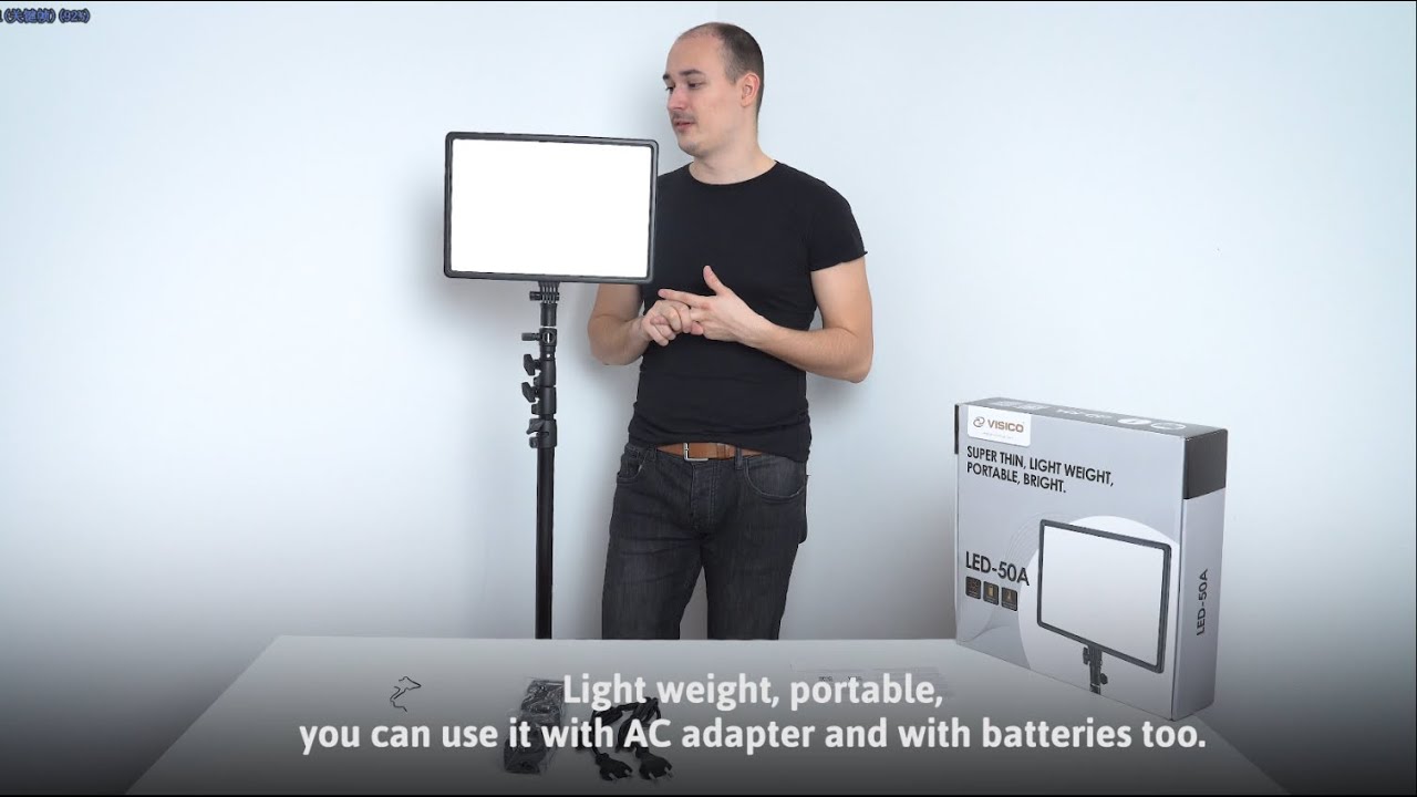 Visico LED50A review video v01