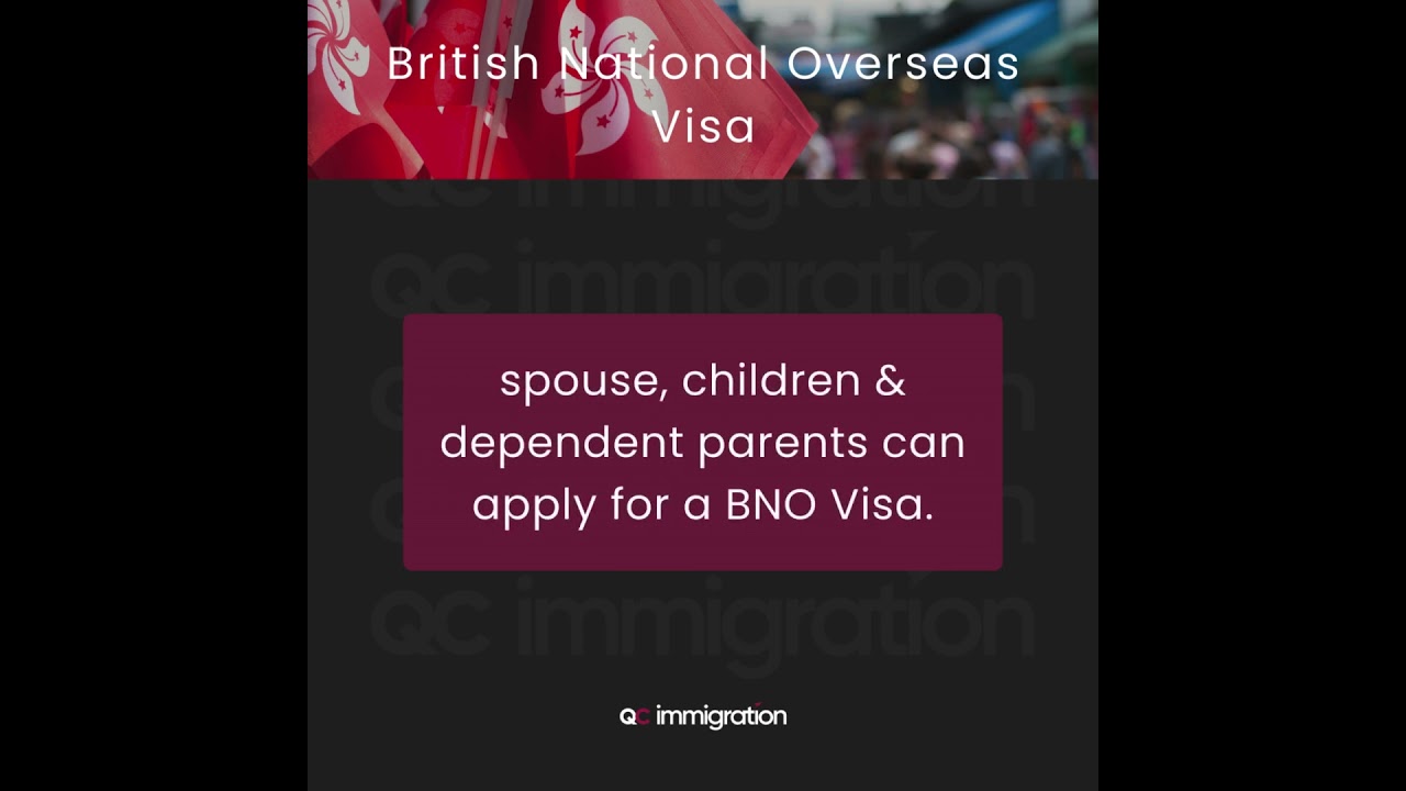 BNO Visa changes for Unmarried Partners & Adult Relatives