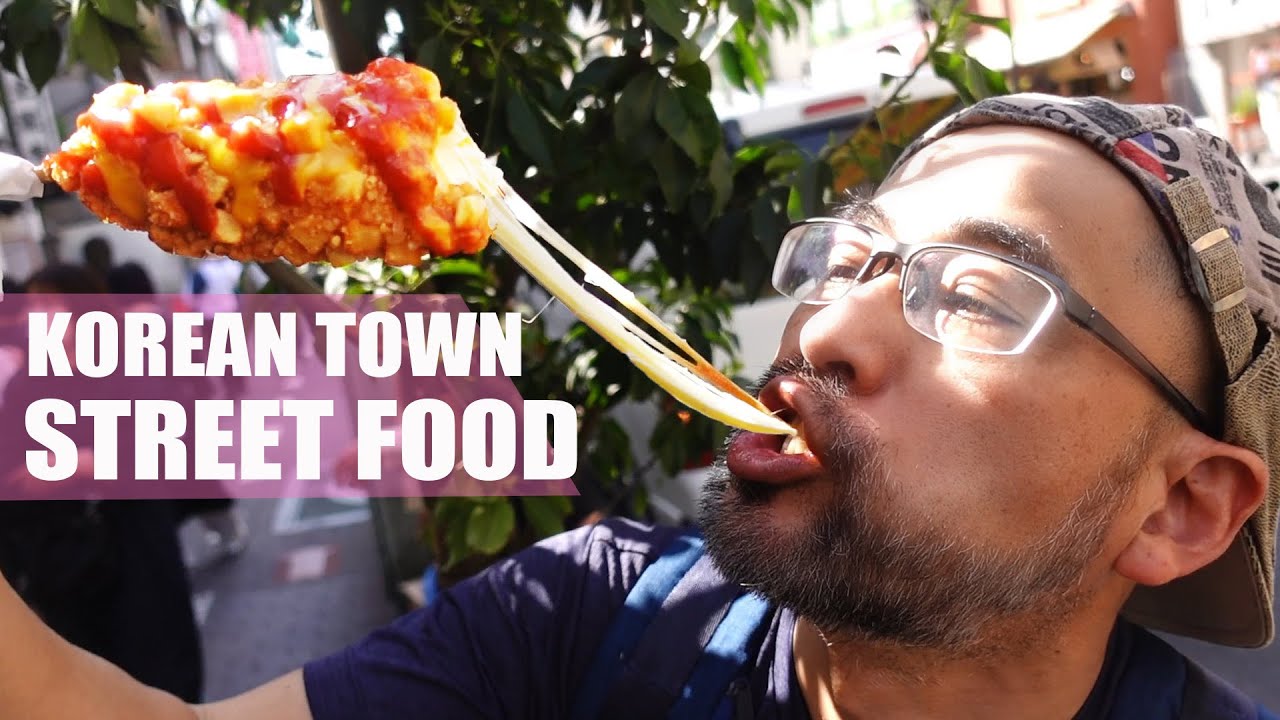 Street Food Tour of Koreatown in Tokyo Japan