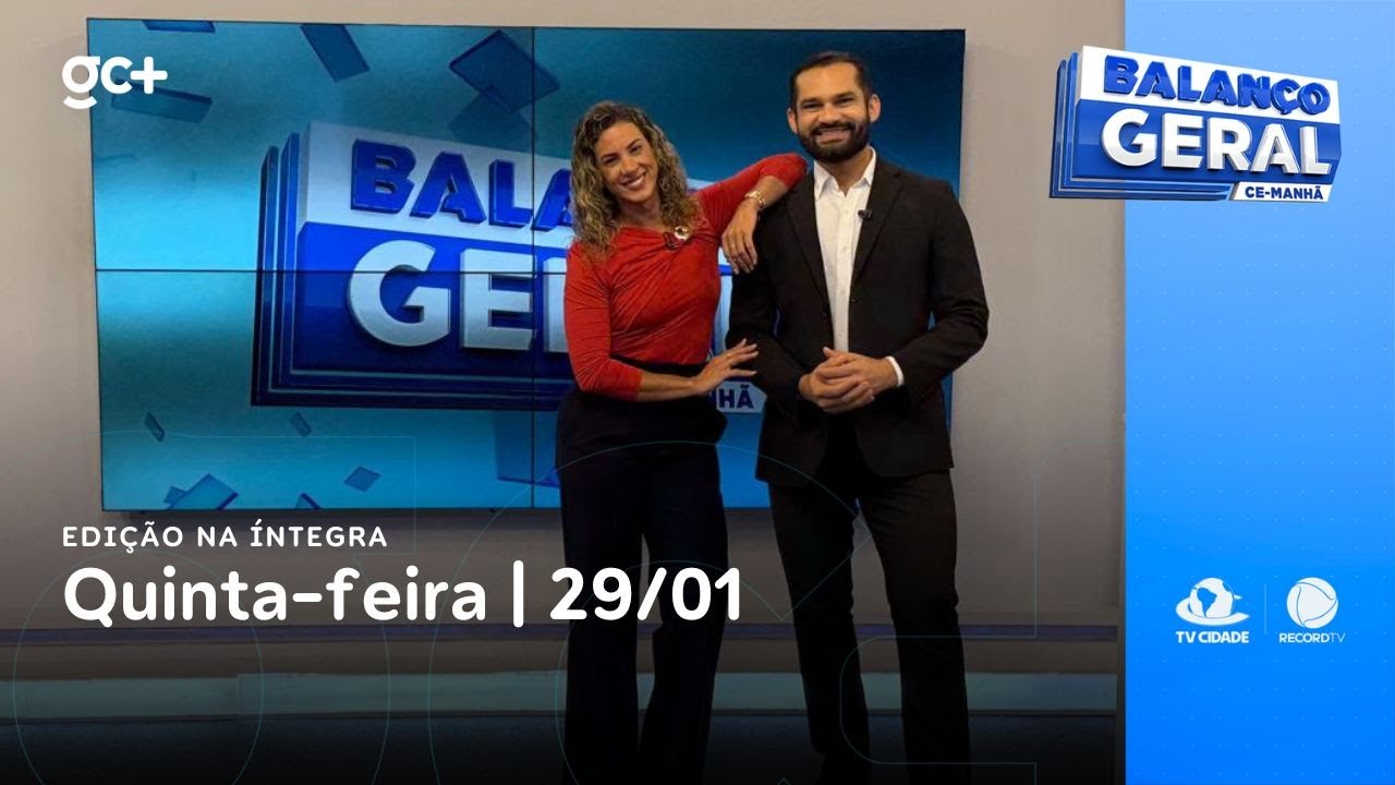 Balanço Geral CE Manhã | 29/01/26 | Acompanhe as principais notícias do dia!