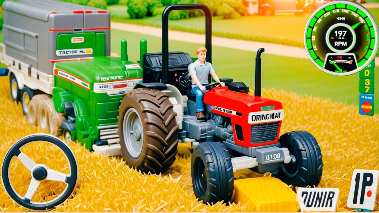 Indian Tractor Simulator 3D - Tractor Missions & Farming Compilation - Android GamePlay