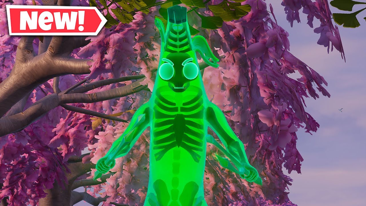 НОВЫЙ игровой процесс скина THE FINAL PEEL в Fortnite! (Набор Peeltergeist)