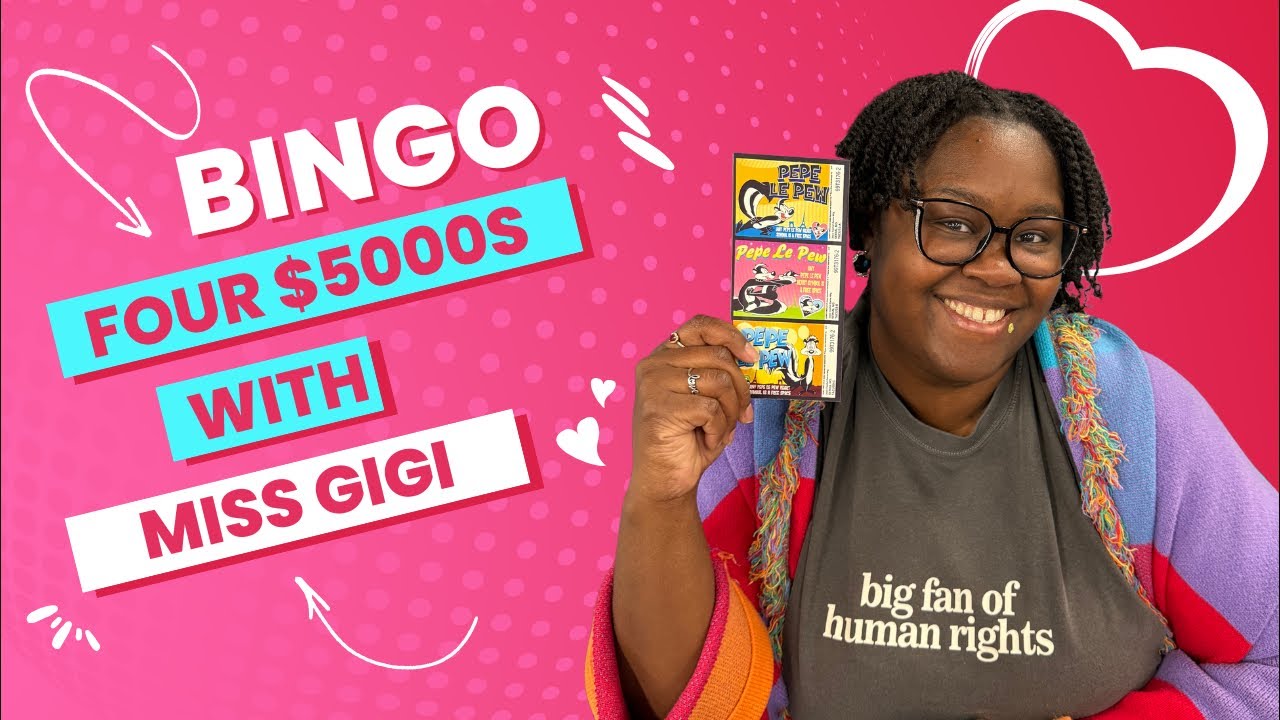 Four $5K Friday Bingo w/ Miss GiGi 🤭🤑