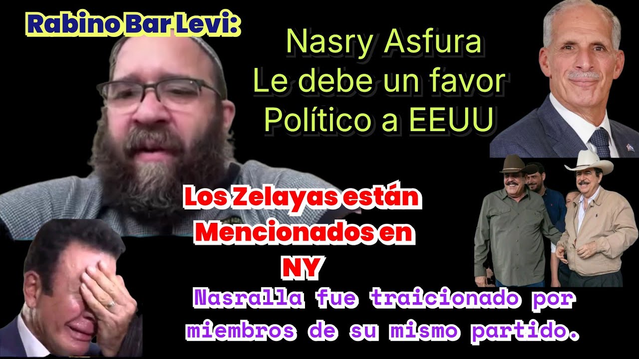 Bar-Levi: El perdón a JOH NO BORRA EL D3LITO.