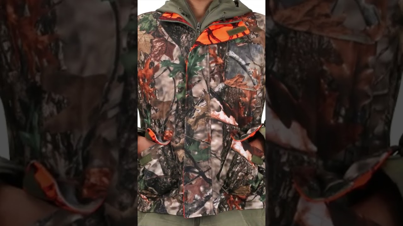 Orange Camo Hunting Vests for Men